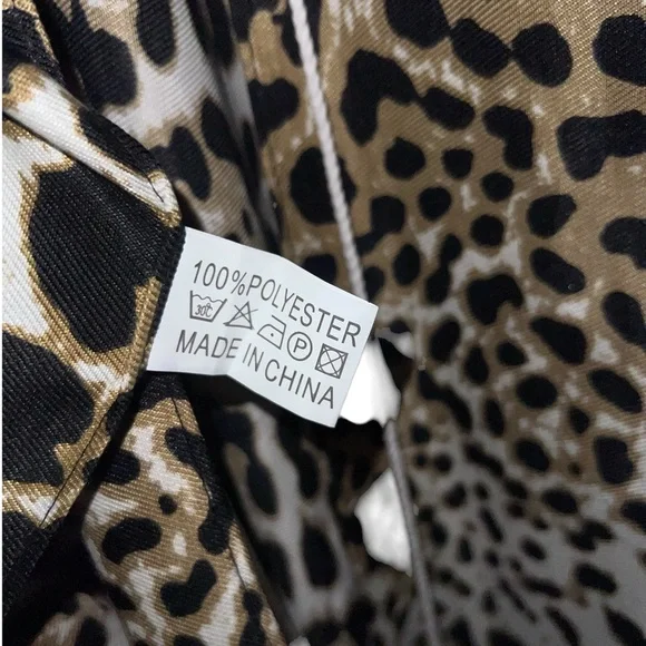 Leopard Print Kimono – One Size | Lightweight Layering Piece - Picture 13 of 15